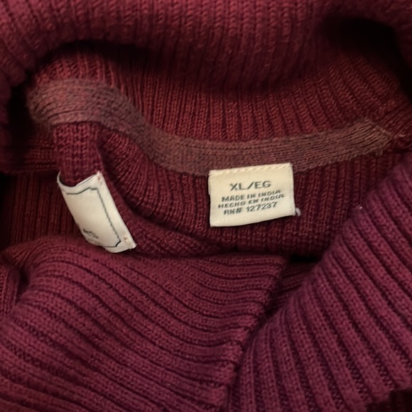 Southern Pines mens burgundy sweater XL - Picture 4 of 7